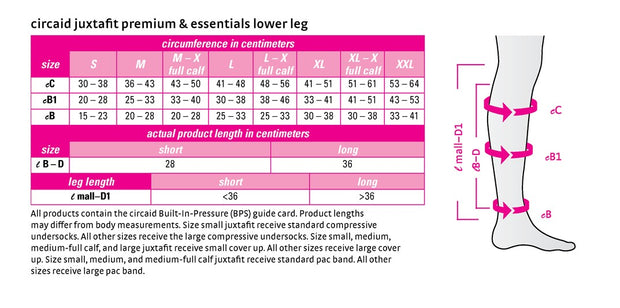 Circaid Juxtafit Premium Lower Leg Short